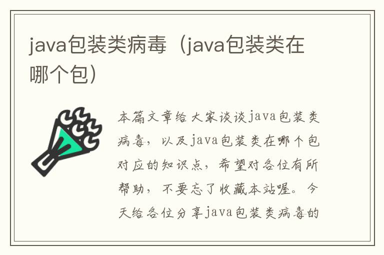 java包装类病毒（java包装类在哪个包）